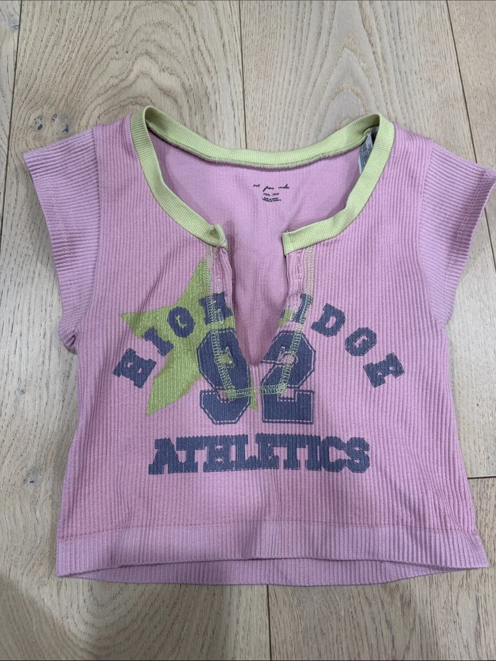 Urban Outfitters Pink Tee out from under xs/s